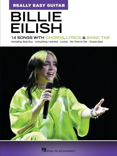 Kniha Billie Eilish: Really Easy Guitar Songbook 