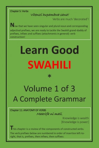 Kniha Learn Good Swahili: Volume 1 of 3: A Step-by-step Complete Grammar Zahir K. Dhalla