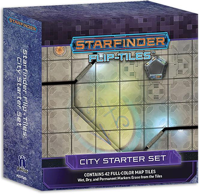 Gra/Zabawka Starfinder Flip-Tiles: City Starter Set Stephen Radney-Macfarland