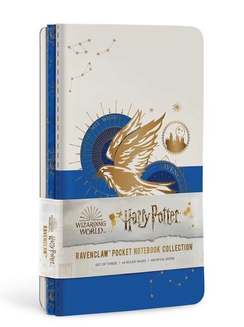 Kniha Harry Potter: Ravenclaw Constellation Sewn Pocket Notebook Collection Insight Editions