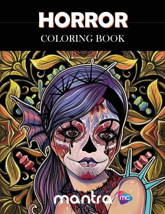 Carte Horror Coloring Book 