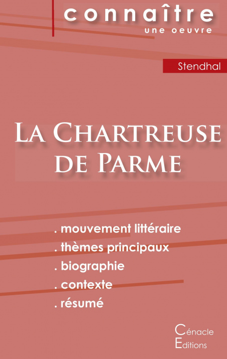 Libro Fiche de lecture La Chartreuse de Parme de Stendhal (Analyse litteraire de reference et resume complet) 