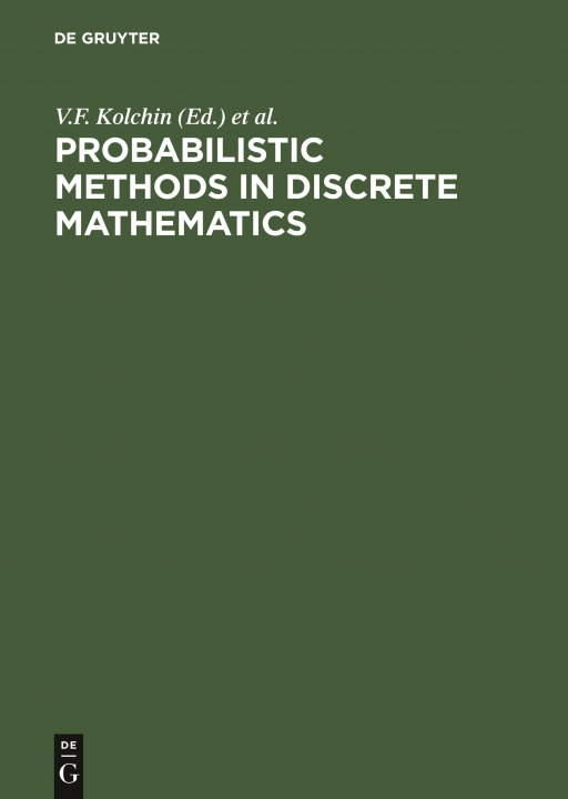 Knjiga Probabilistic Methods in Discrete Mathematics No Contributor