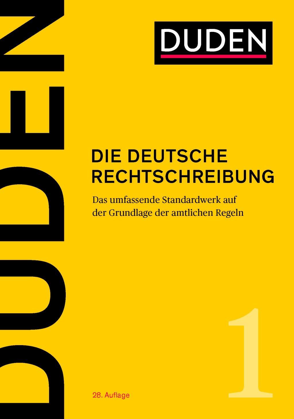Book Duden - Die deutsche Rechtschreibung 