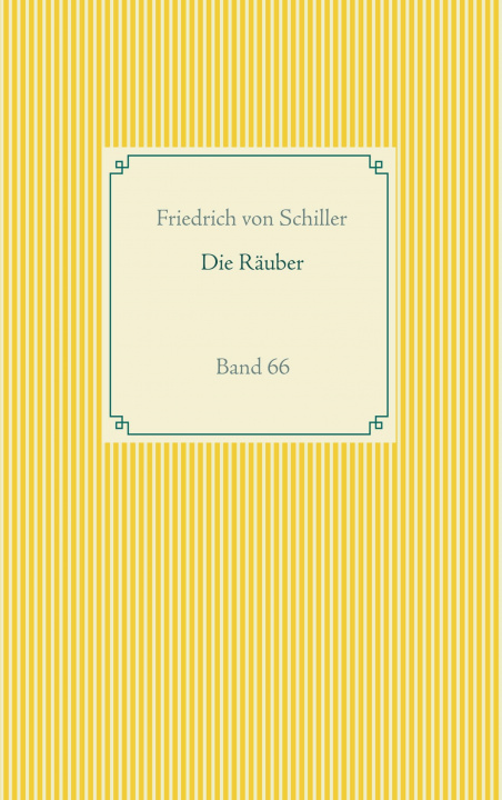Knjiga Rauber Friedrich Von Schiller