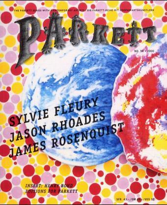 Kniha Parkett No. 58 Sylvie Fleury, Jason Rhoades, James Rosenquist Sylvie Fleury