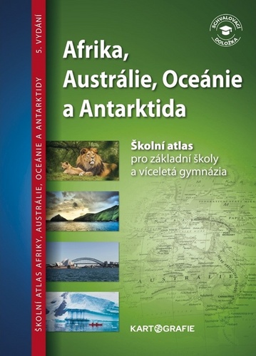Kniha Afrika, Austrálie, Oceánie a Antarktida 