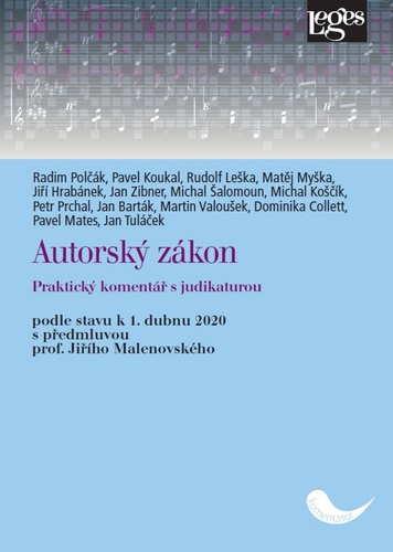 Książka Autorský zákon Radim Polčák; Pavel Koukal; Matěj Myška; kolektiv autorů