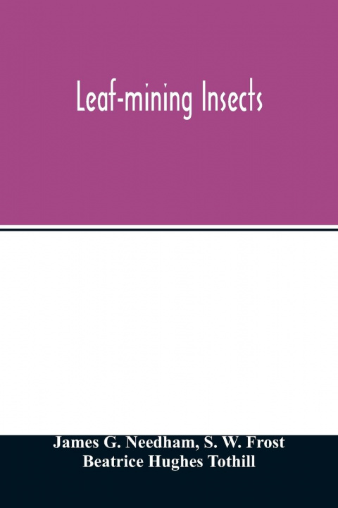 Knjiga Leaf-mining insects S. W. Frost