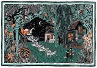 Calendar / Agendă Winternacht im Wald Adventskalender 