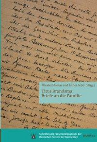 Knjiga Titus Brandsma Elisabeth Hense