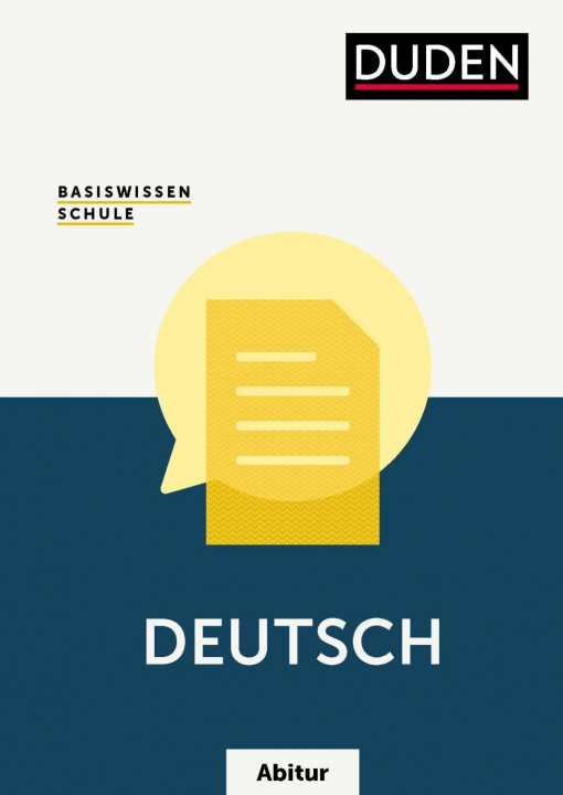 Könyv Basiswissen Schule ? Deutsch Abitur 