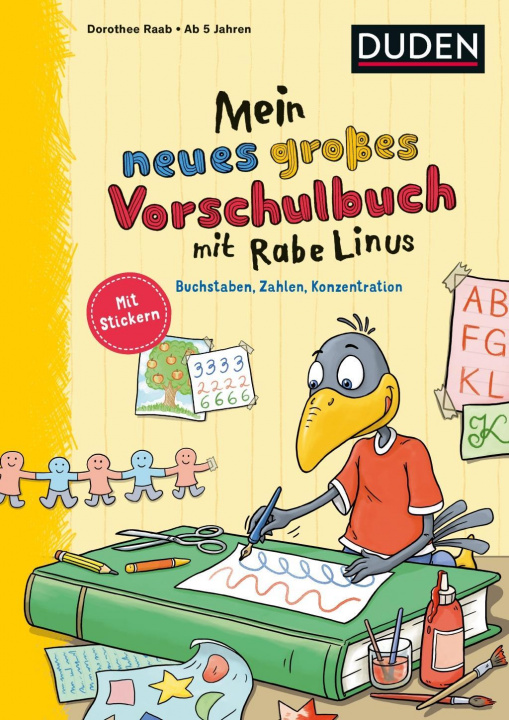 Kniha Mein neues großes Vorschulbuch mit Rabe Linus 