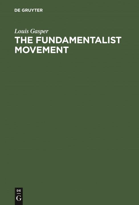 Knjiga Fundamentalist Movement No Contributor