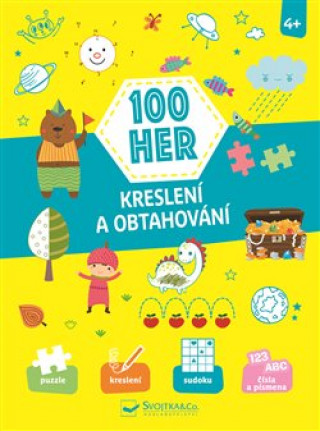 Book 100 her Kreslení a obtahování 