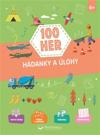 Kniha 100 her Hádanky a úlohy 