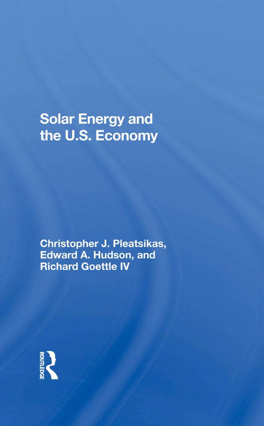Knjiga Solar Energy And The U.s. Economy Richard J Goettle Iv
