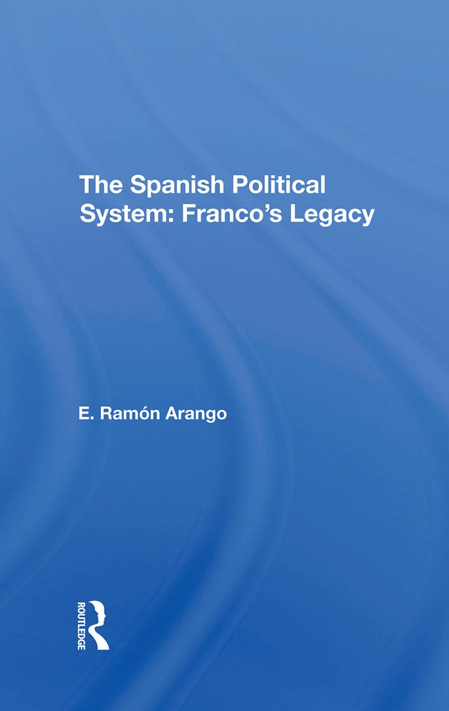 Boek Spanish Political System E. Ramon Arango
