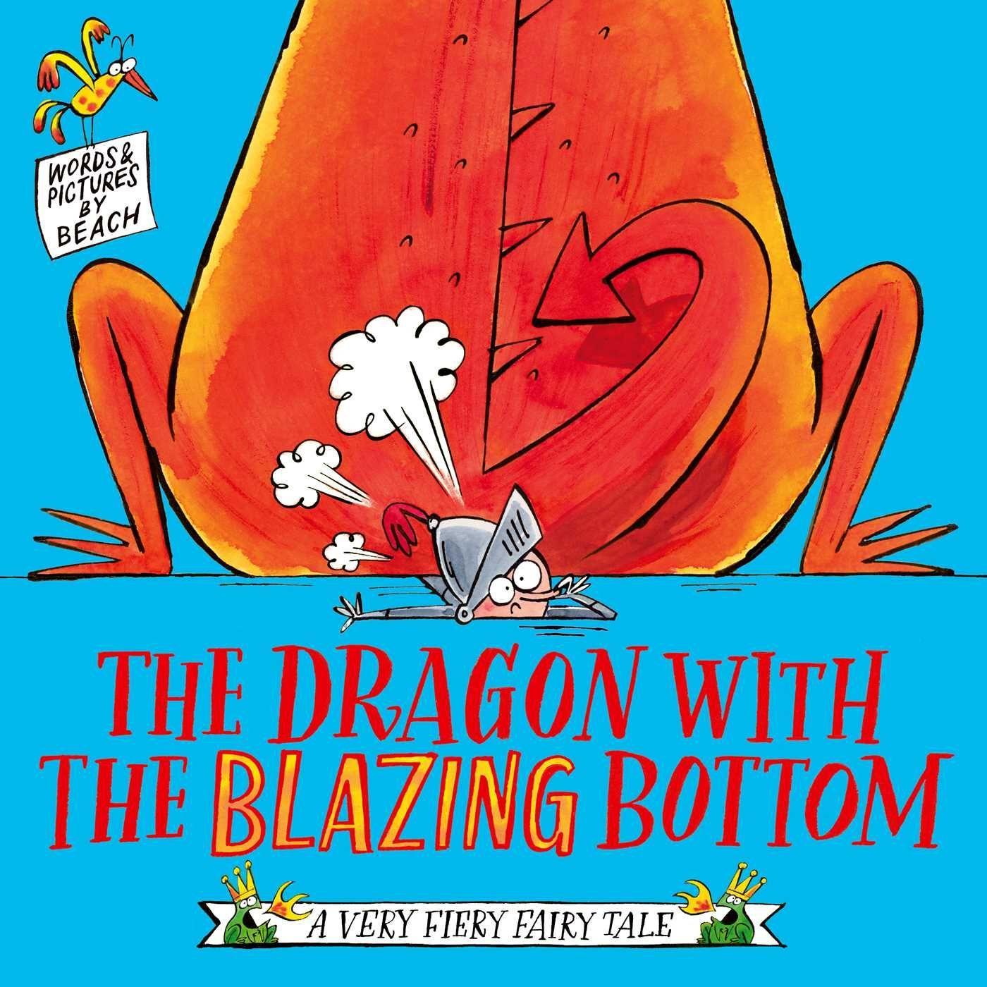Książka Dragon with the Blazing Bottom MR  BEACH
