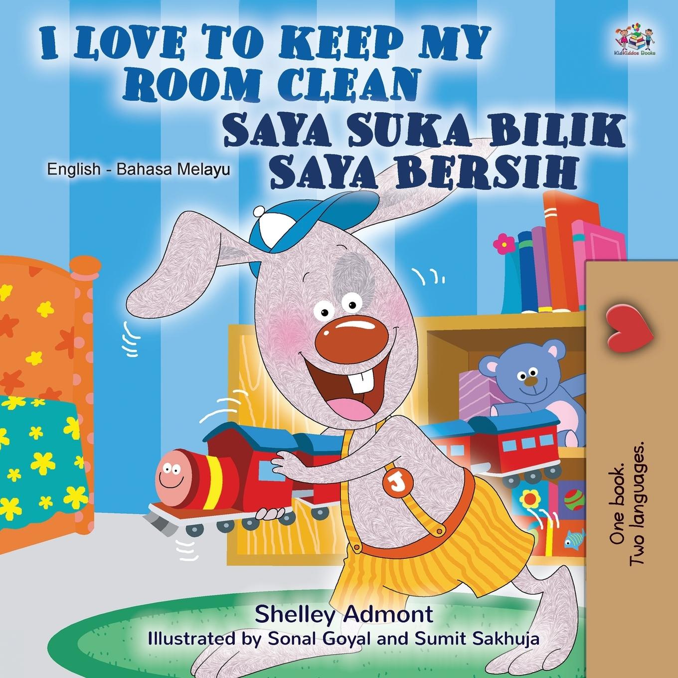 Kniha I Love to Keep My Room Clean (English Malay Bilingual Book for Kids) Kidkiddos Books