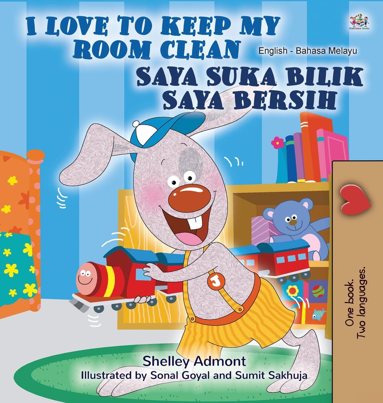 Könyv I Love to Keep My Room Clean (English Malay Bilingual Book for Kids) Kidkiddos Books