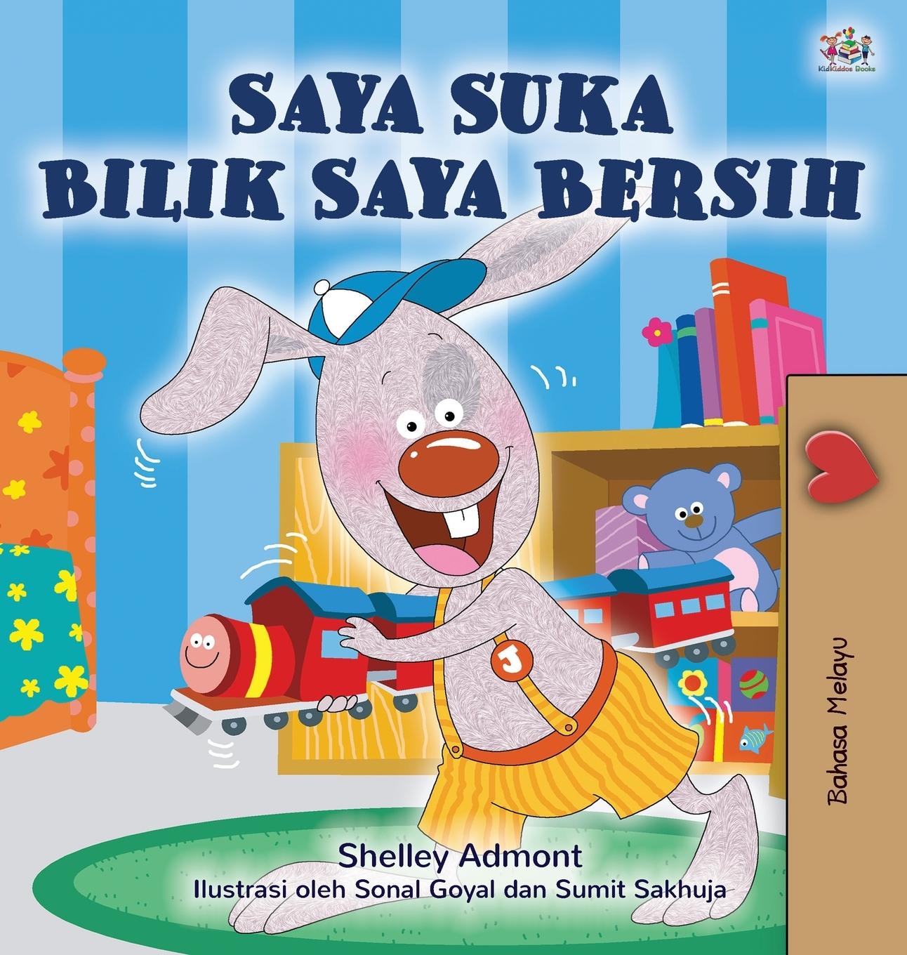 Könyv I Love to Keep My Room Clean (Malay Children's Book) Kidkiddos Books