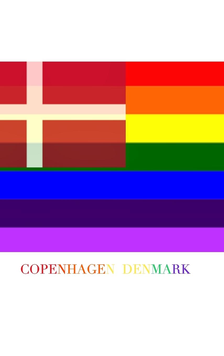 Könyv COPENHAGEN DENMARK Gay pride flag blank journal Huhn Michael Huhn