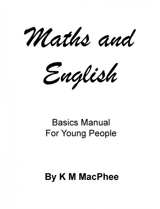 Boek Maths and English K M MacPhee