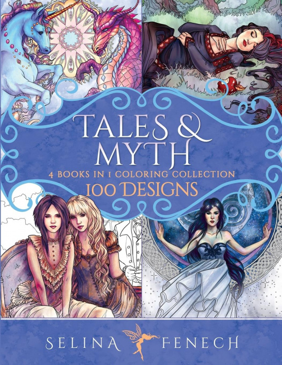 Книга Tales and Myth Coloring Collection 