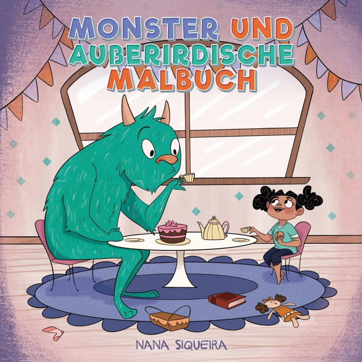 Kniha Monster und Ausserirdische Malbuch 