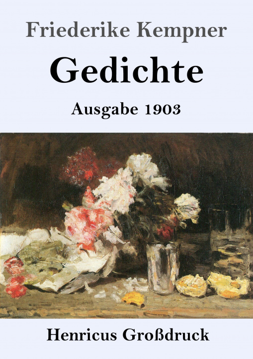Book Gedichte (Grossdruck) Friederike Kempner