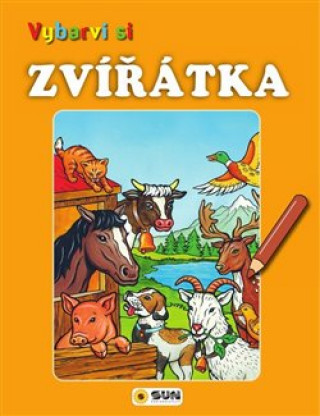 Könyv Vybarvi si Zvířátka 