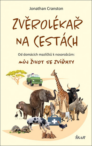 Kniha Zvěrolékař na cestách Jonathan Cranston