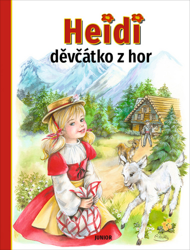 Kniha Heidi děvčátko z hor 