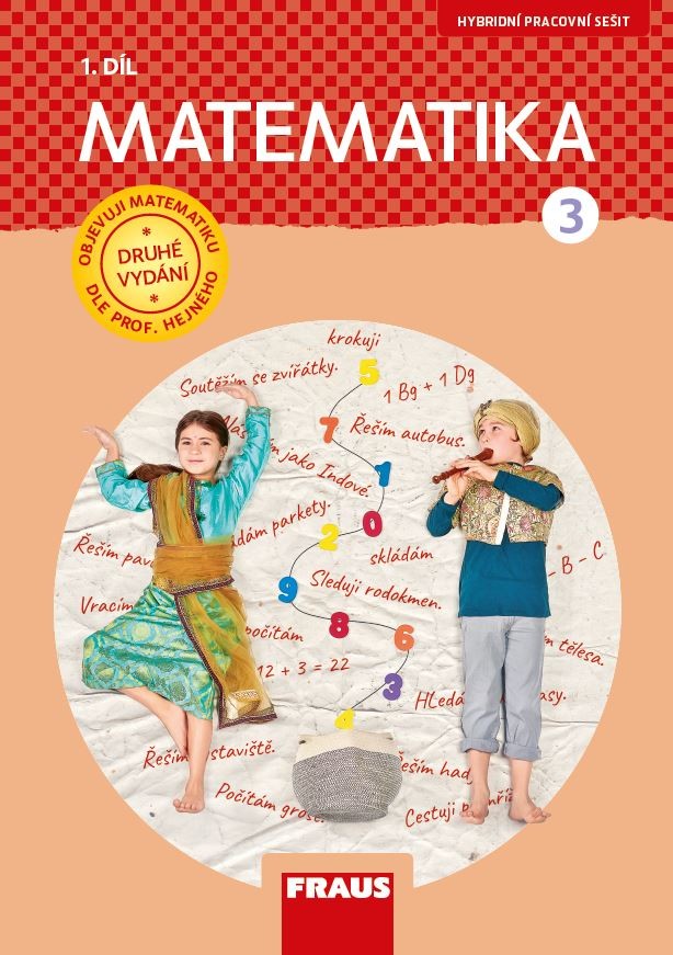 Könyv Matematika 3/1 – dle prof. Hejného nová generace pracovní sešit 1. vydání: Milan Hejný