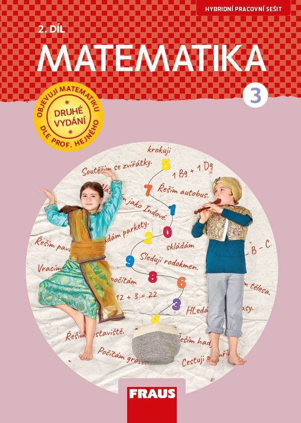 Kniha Matematika 3/2 – dle prof. Hejného nová generace pracovní sešit 1. vydání: Milan Hejný
