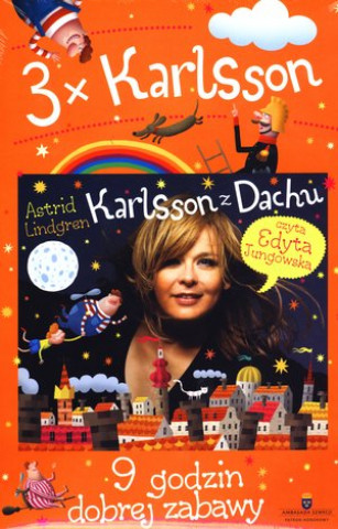 Carte Karlsson z Dachu część 1-3 Astrid Lindgren