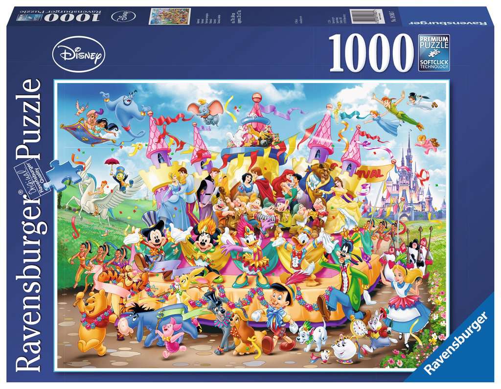 Hra/Hračka Puzzle Disney karneval/1000 dílků 