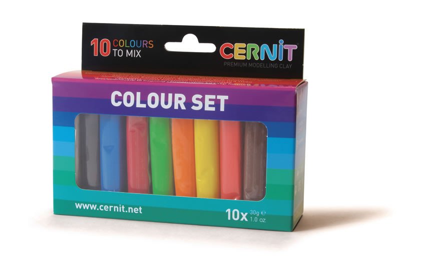 Buch CERNIT NUMBER ONE sada 10x30g 