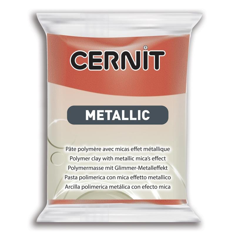 Kniha CERNIT METALLIC 56g - měď 