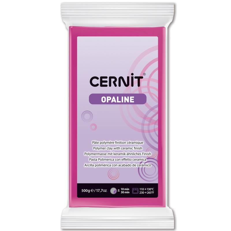 Libro CERNIT OPALINE 500g - magenta 