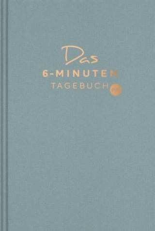 Könyv Das 6-Minuten-Tagebuch pur (aquarellblau) 