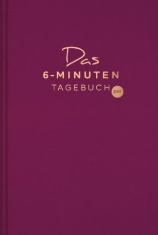 Könyv Das 6-Minuten-Tagebuch pur (madeira) 