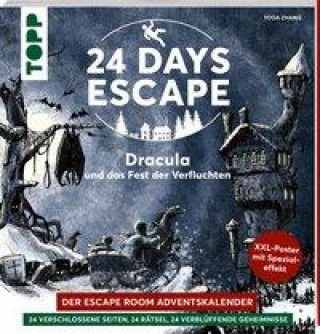 Книга 24 DAYS ESCAPE - Der Escape Room Adventskalender: Dracula und das Fest der Verfluchten. SPIEGEL Bestseller Jürgen Blankenhagen