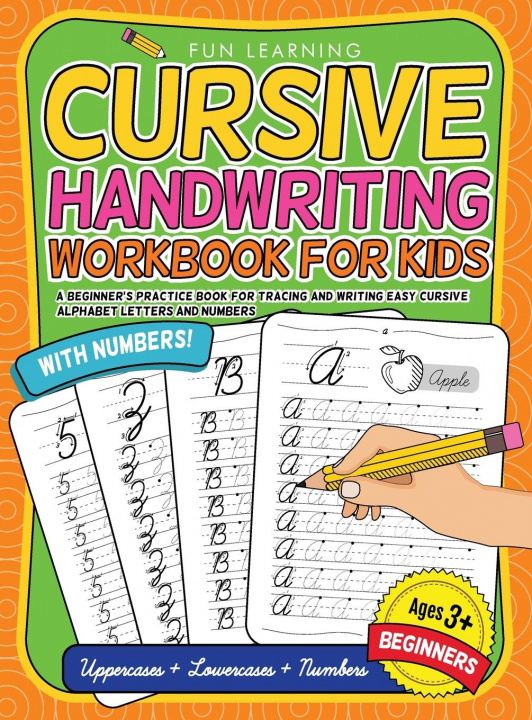 Könyv Cursive Handwriting Workbook For Kids Beginners 