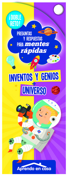 Kniha APRENDO EN CASA DOBLE RETO - INVENTOS Y GENIOS + UNIVERSO 