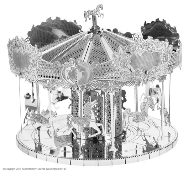 Igra/Igračka Metal Earth 3D puzzle: Merry Go Round 