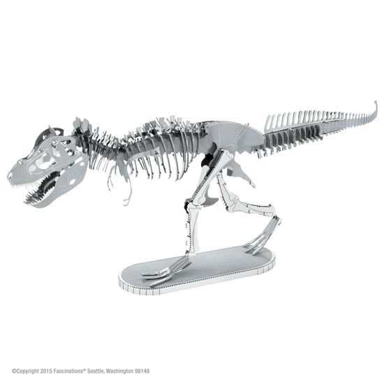 Játék Metal Earth 3D puzzle: T-Rex Skeleton 