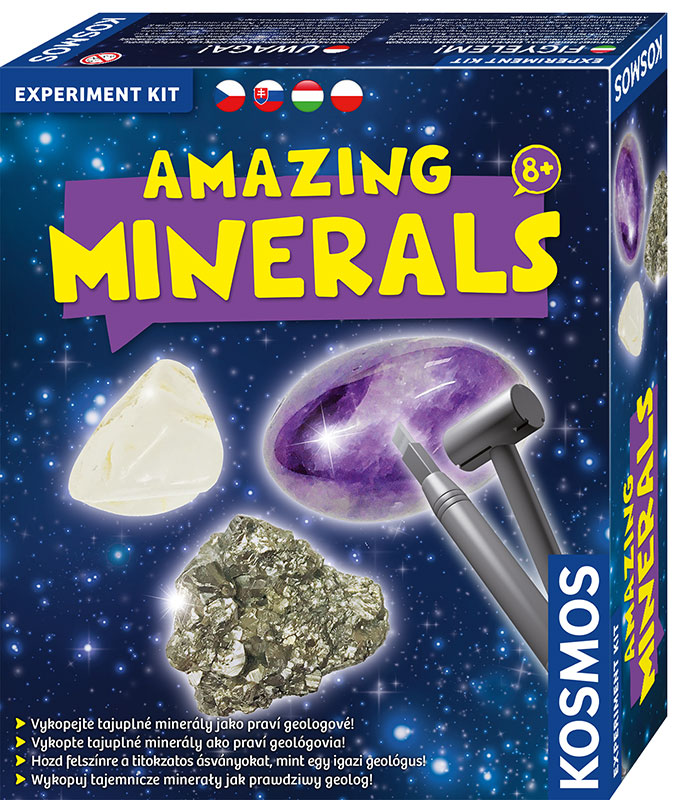 Hra/Hračka Úžasné minerály 