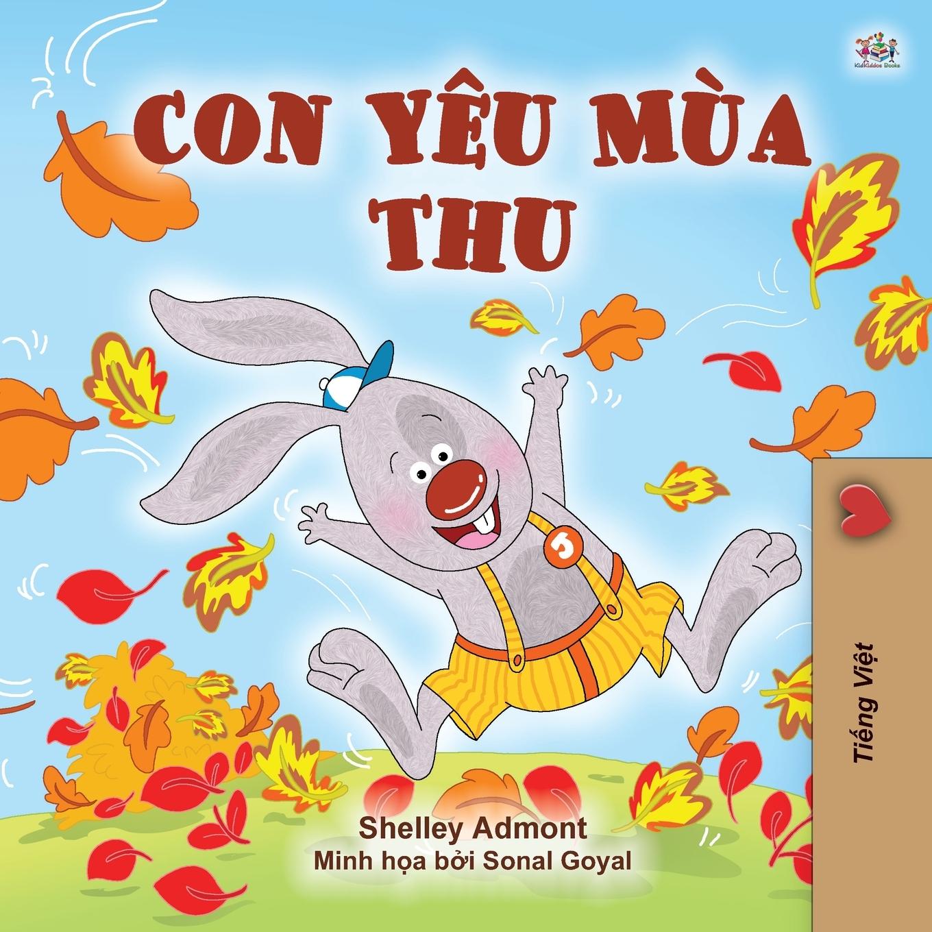 Könyv I Love Autumn (Vietnamese Book for Kids) Kidkiddos Books